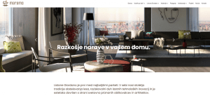 Nova spletna stran parket.si