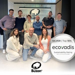 Buzon prejel srebrno medaljo EcoVadis – trajnostna prihodnost dvignjenih teras