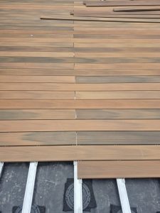 Aluminijasta podkonstrukcija Buzon U-BRS za WPC in lesene terase 2350 mm - slika 2