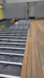 Aluminijasta podkonstrukcija Buzon U-BRS za WPC in lesene terase 2350 mm - slika 3