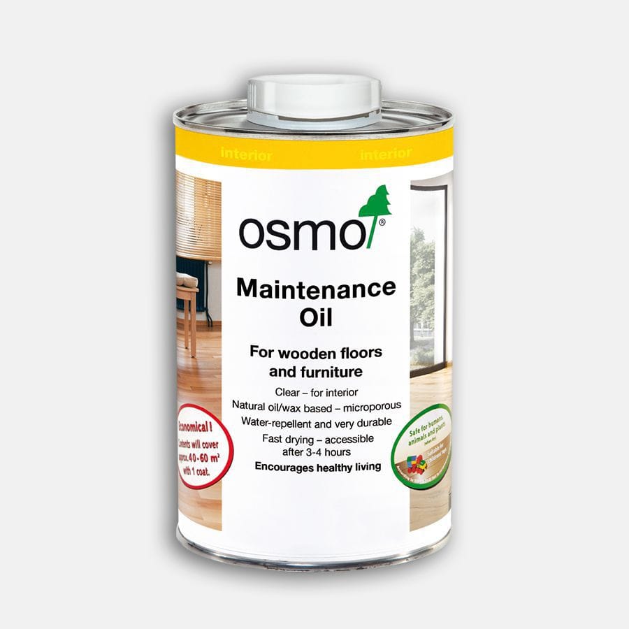osmo-vzdrzevalno-olje Osmo Maintenance Oil 3081 – vzdrževalno olje za parket, svilnato mat, 1 l - slika 1